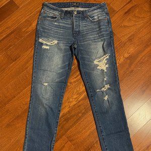 Abercrombie & Fitch Ames Slim Boyfriend Jeans